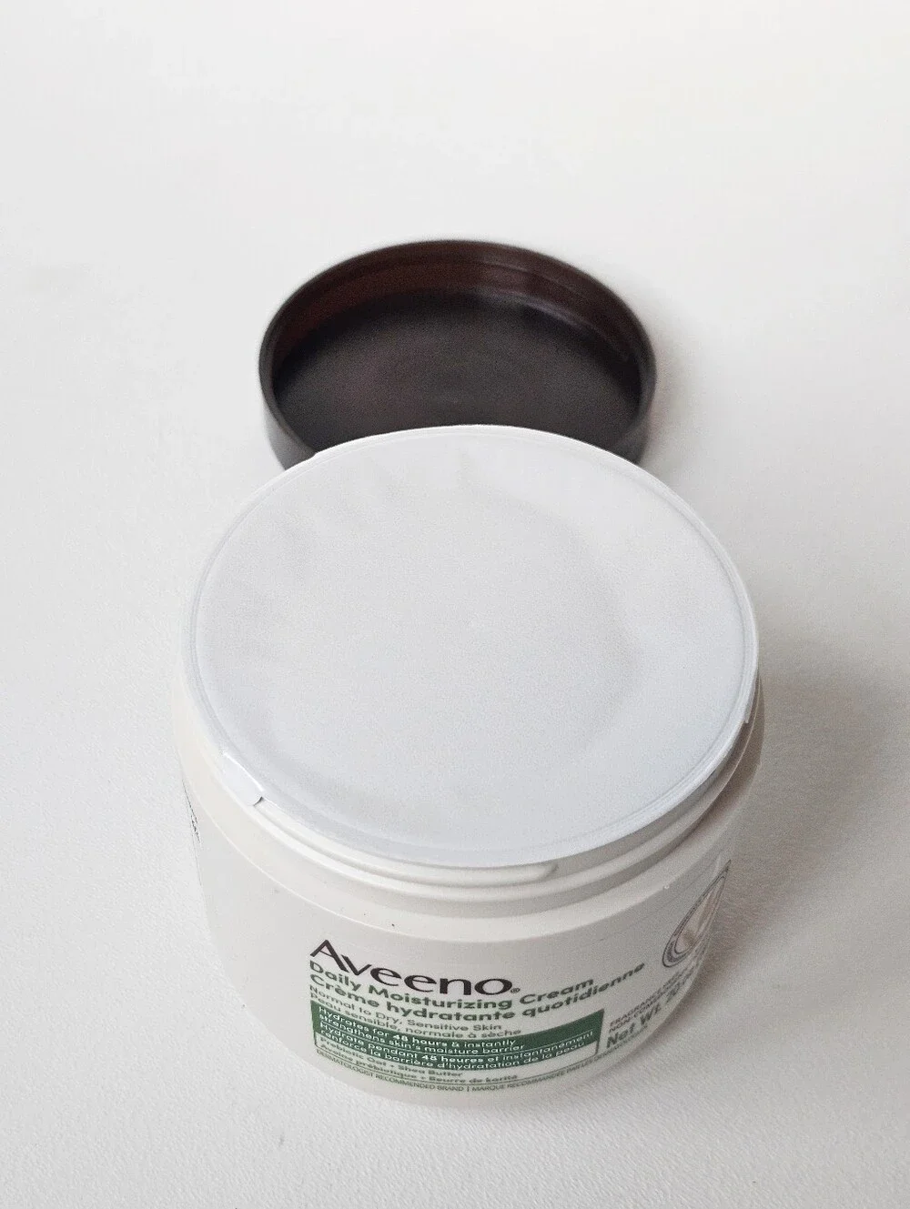 Aveeno Daily Moisturizing Cream 20 oz Fragrance-Free Sensitive Skin New Sealed